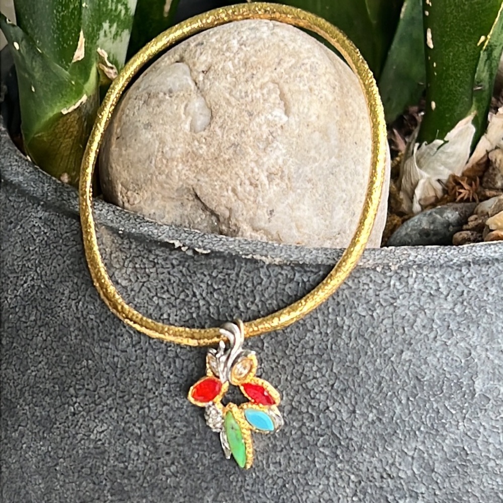 Alexis Bittar bracelet rare with charm